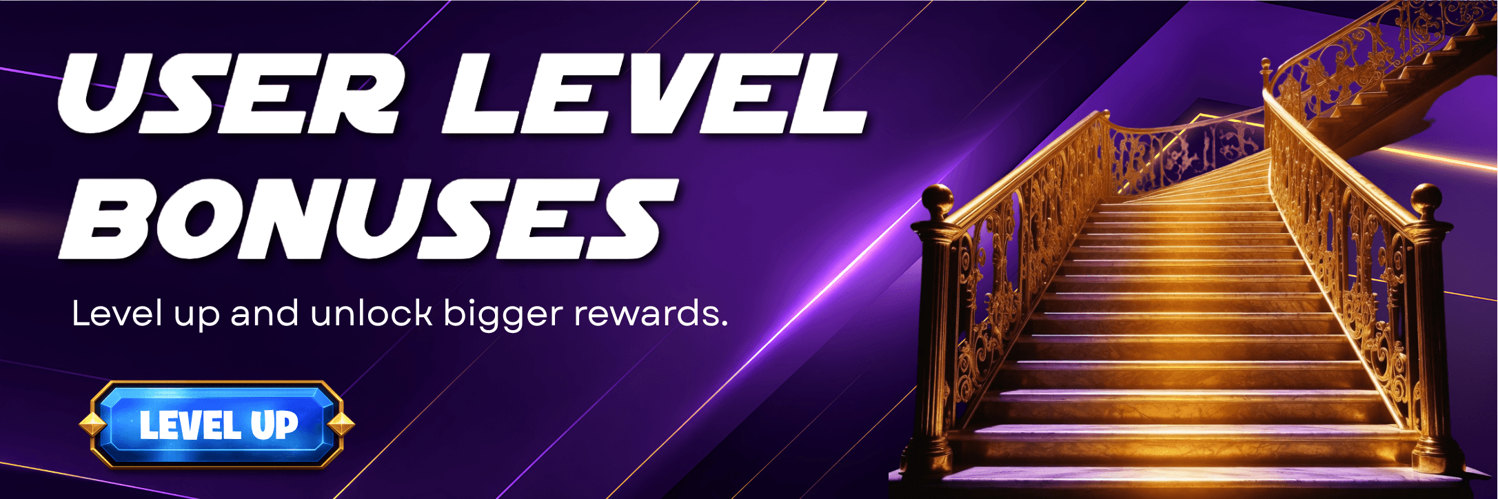 Bitspinwin User Level Bonuses