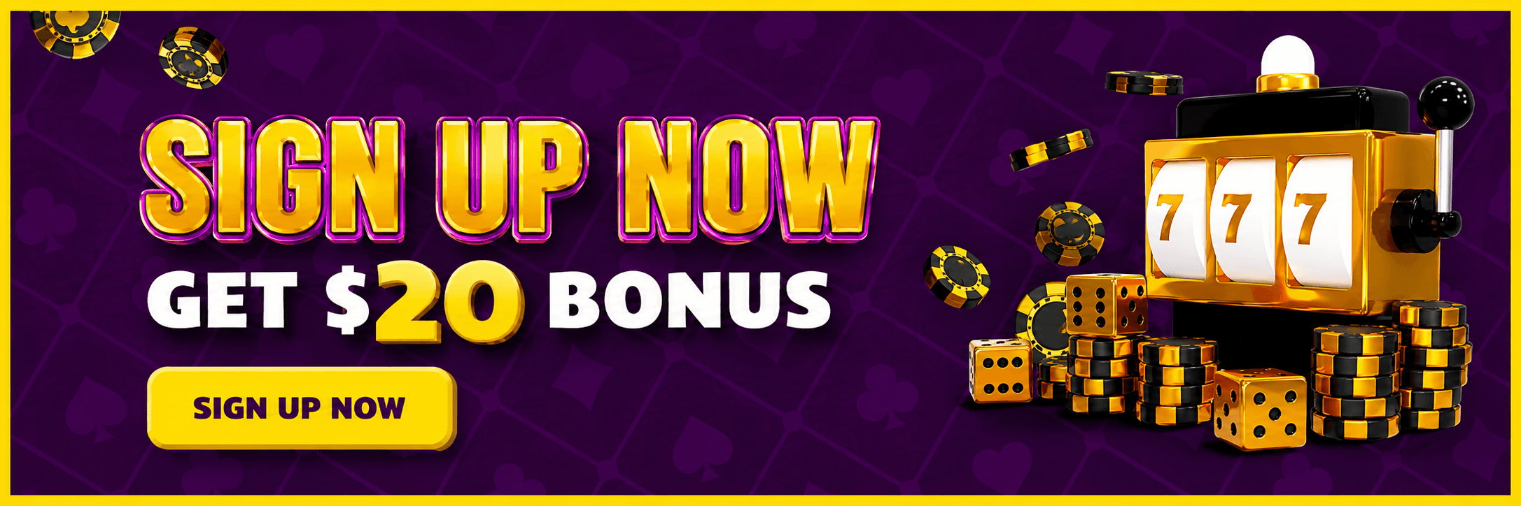 promotion Spin Your Way to Victory with a $20 Sign Up Bonus!